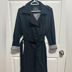 Northern Reflections Classic Black Trench Coat